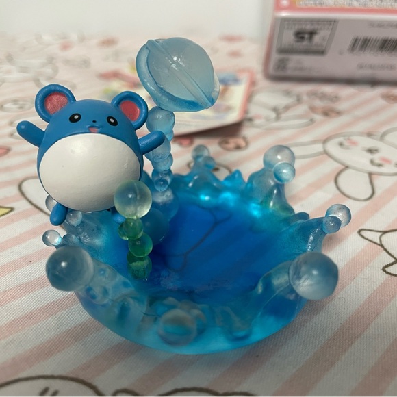 Pokemon Marill Accessory Tray Re-Ment Desktop Trading Figure Anime Toy - Picture 2 of 15